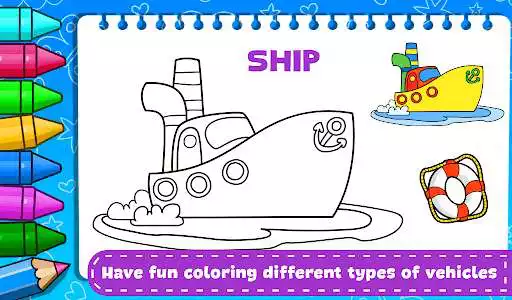 Play Transport Car Coloring Book as an online game Transport Car Coloring Book with UptoPlay