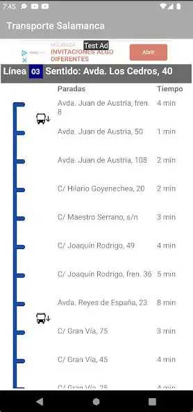 Play Transporte Bus Salamanca as an online game Transporte Bus Salamanca with UptoPlay