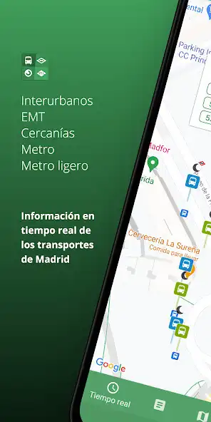 Play Transporte Madrid Tiempo Real  and enjoy Transporte Madrid Tiempo Real with UptoPlay