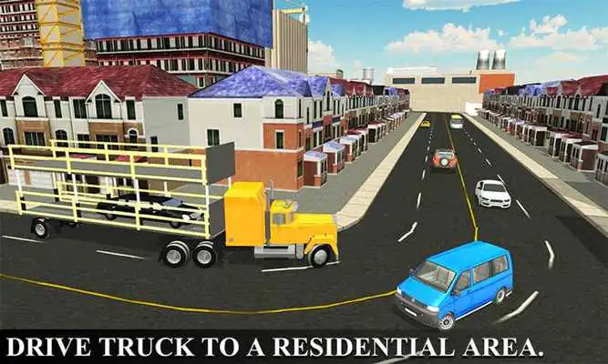 Play Transporter Truck Car Limo Sim