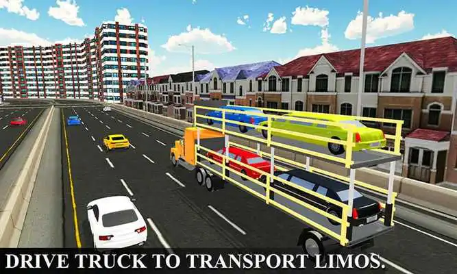 Play Transporter Truck Car Limo Sim