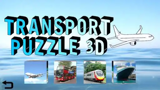 Play Transport Puzzle 3D for kids