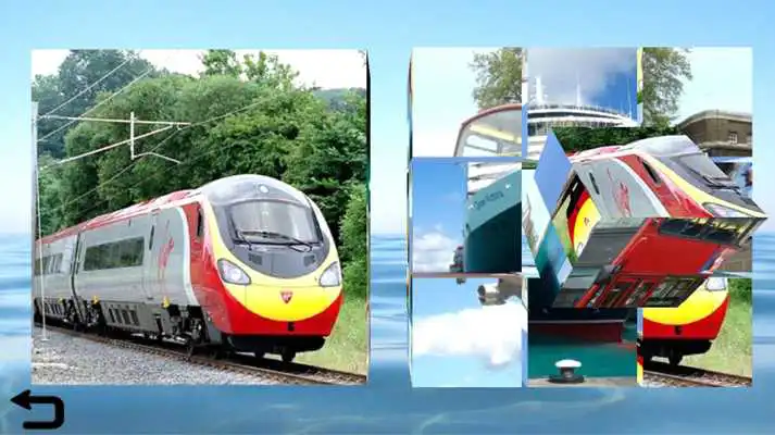 Play Transport Puzzle 3D for kids