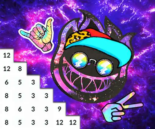 Play Trap Hip Hop Coloring Pixel Art Game  and enjoy Trap Hip Hop Coloring Pixel Art Game with UptoPlay