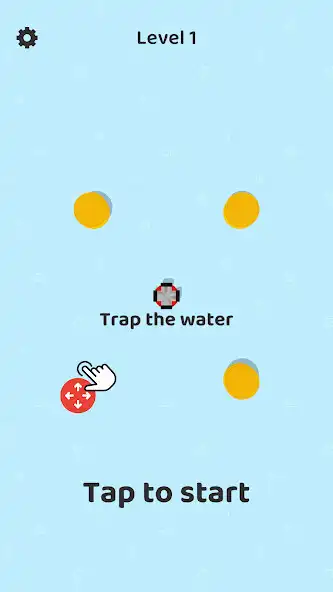 Play Trap the water as an online game Trap the water with UptoPlay