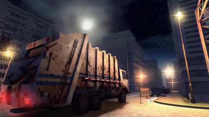 Play Trash Collector Truck Parking