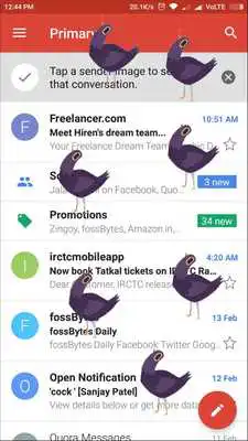 Play Trash Dove on screen prank Play Trash Dove on screen prank