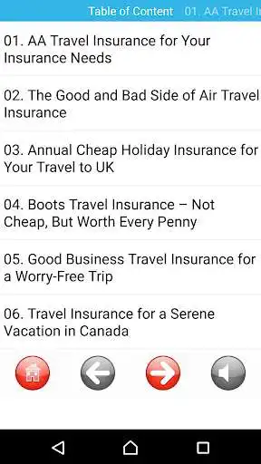 Play Travel Insurance Safer Holiday  and enjoy Travel Insurance Safer Holiday with UptoPlay