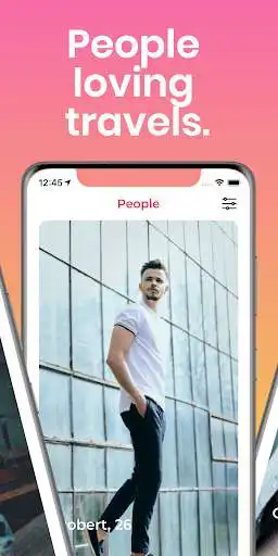 Play Travel Mate - Travel  Meet  Chat With Singles as an online game Travel Mate - Travel  Meet  Chat With Singles with UptoPlay