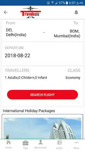 Play Travelosis - Flights, Hotels, Package & Bus as an online game Travelosis - Flights, Hotels, Package & Bus with UptoPlay