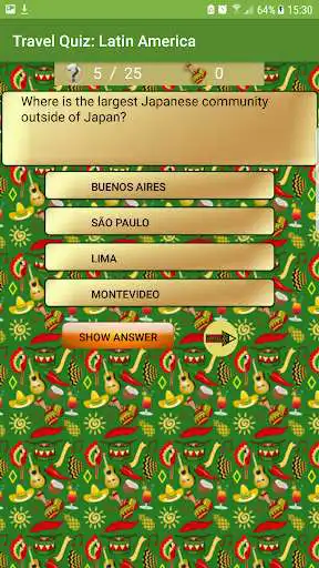 Play Travel Quiz - Latin America as an online game online Travel Quiz - Latin America with UptoPlay com.lunathemes.quiz.latinamerica Play Travel Quiz - Latin America as an online game Travel Quiz - Latin America with UptoPlay
