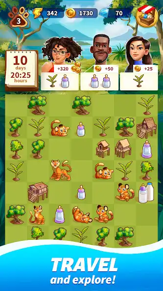 Play Travel Town - Merge Adventure as an online game Travel Town - Merge Adventure with UptoPlay