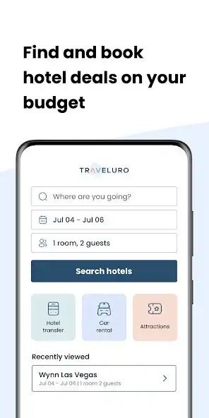 Play Traveluro: Hotel Booking as an online game Traveluro: Hotel Booking with UptoPlay