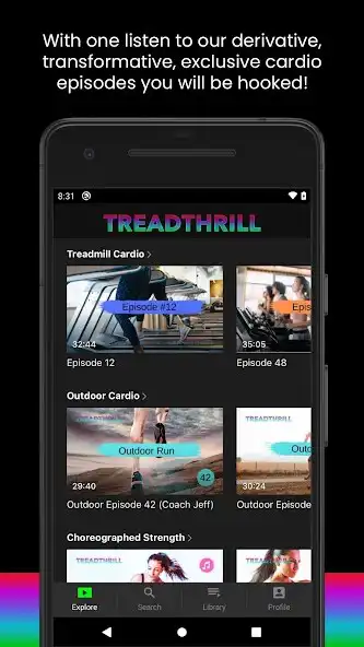 Play TreadThrill as an online game TreadThrill with UptoPlay
