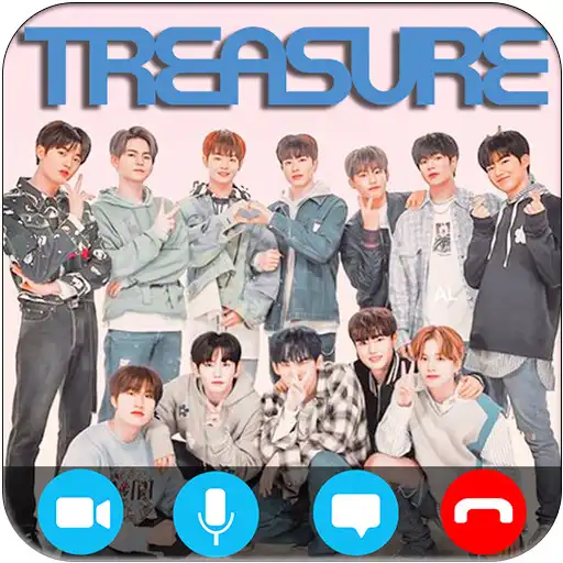 Play TREASURE Fake Call Fake Chat APK