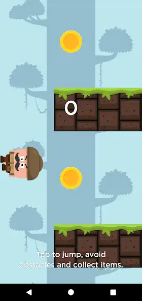 Play Treasure Hunter: Jump as an online game Treasure Hunter: Jump with UptoPlay