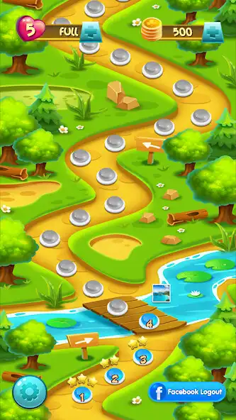 Play Treasure Hunt - Match 3 Game as an online game Treasure Hunt - Match 3 Game with UptoPlay