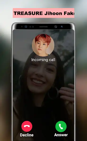 Play TREASURE Jihoon Fake Call  and enjoy TREASURE Jihoon Fake Call with UptoPlay