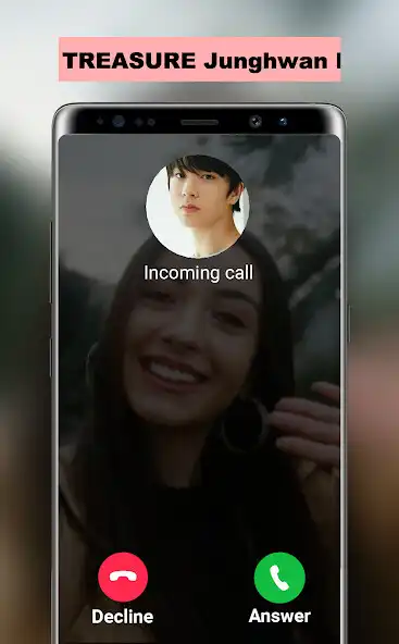 Play TREASURE Junghwan Fake Call  and enjoy TREASURE Junghwan Fake Call with UptoPlay