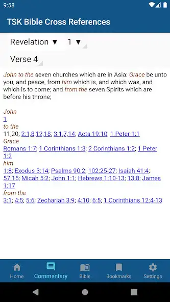 Play Treasury Of Scripture Knowledg as an online game Treasury Of Scripture Knowledg with UptoPlay