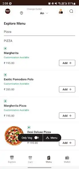 Play Treddy Pizza as an online game Treddy Pizza with UptoPlay