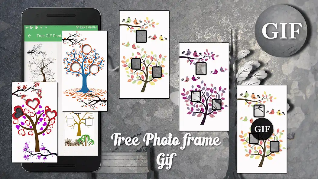 Play Tree Collage GIF Photo Frame Editor  and enjoy Tree Collage GIF Photo Frame Editor with UptoPlay