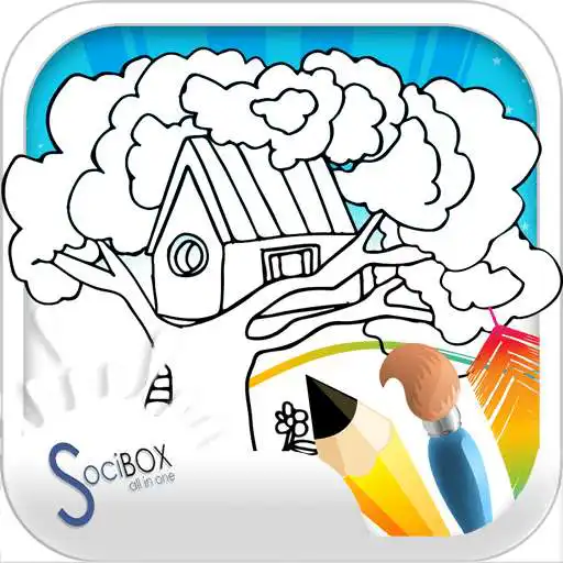 Free play online tree coloring book  APK