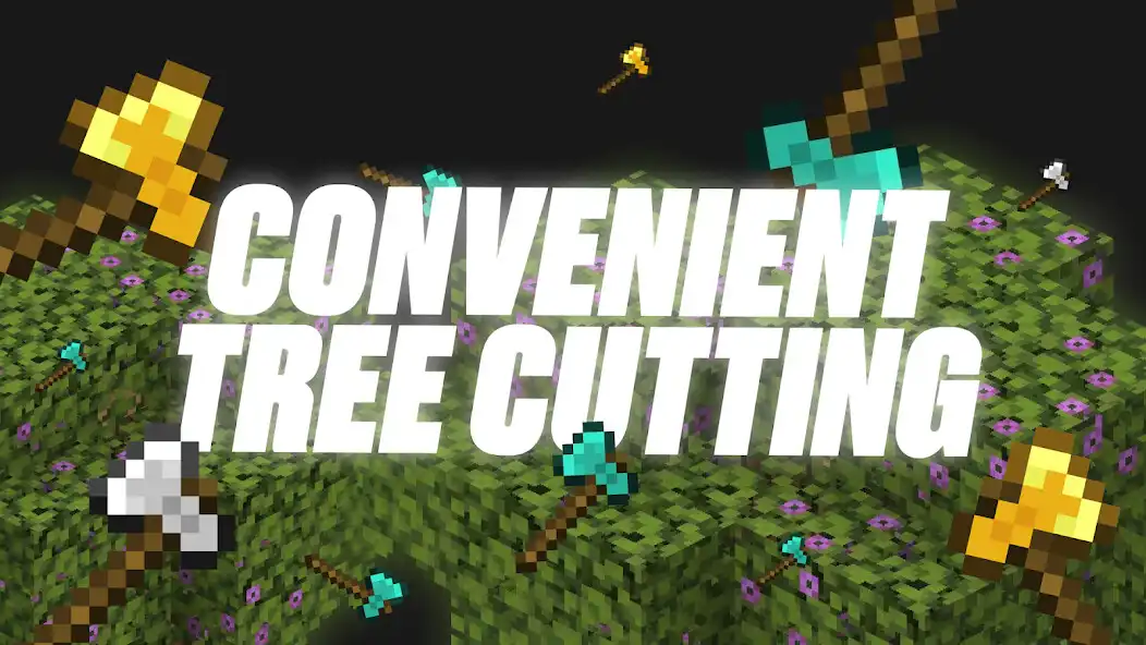 Play Tree destroyer Mod Minecraft as an online game Tree destroyer Mod Minecraft with UptoPlay