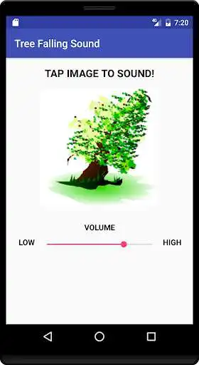 Play Tree Falling Sound as an online game Tree Falling Sound with UptoPlay