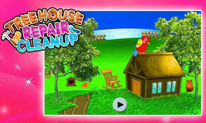 Play Treehouse Repair  Cleanup