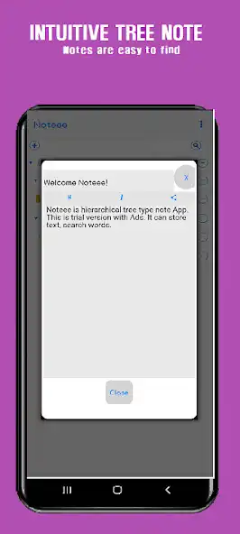 Play Tree Type Note(Trial) as an online game Tree Type Note(Trial) with UptoPlay