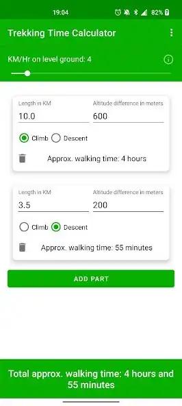 Play Trekking Time Calculator  and enjoy Trekking Time Calculator with UptoPlay