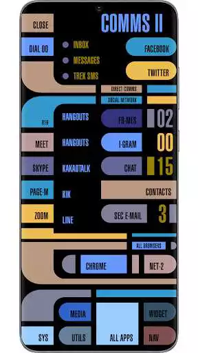 Play TREK: Total Interface (Large) as an online game TREK: Total Interface (Large) with UptoPlay