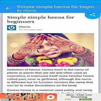 Play trends Henna designs