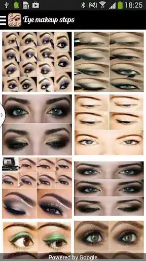 Play Trendy Eye Makeup Stepwise