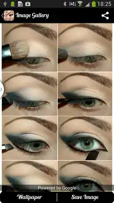 Play Trendy Eye Makeup Stepwise