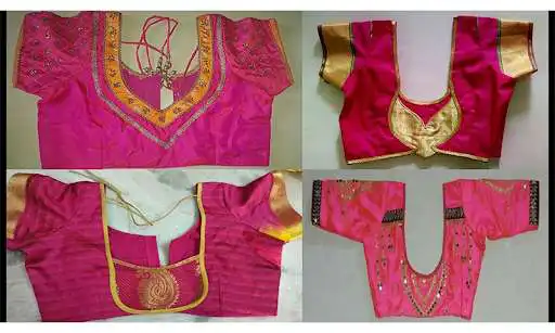 Play Trendy Stitching Blouse Designs Collection  and enjoy Trendy Stitching Blouse Designs Collection with UptoPlay