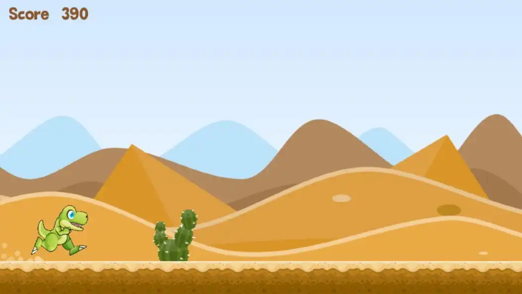 Play T-Rex: Survival in Sands as an online game T-Rex: Survival in Sands with UptoPlay