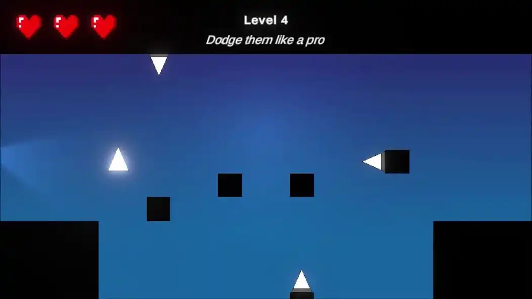 Play Triangle! - 2D Platformer Game as an online game Triangle! - 2D Platformer Game with UptoPlay