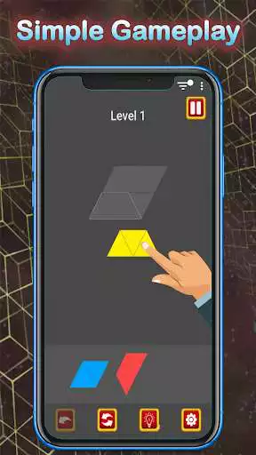 Play Triangle Blocks Puzzle Game  and enjoy Triangle Blocks Puzzle Game with UptoPlay