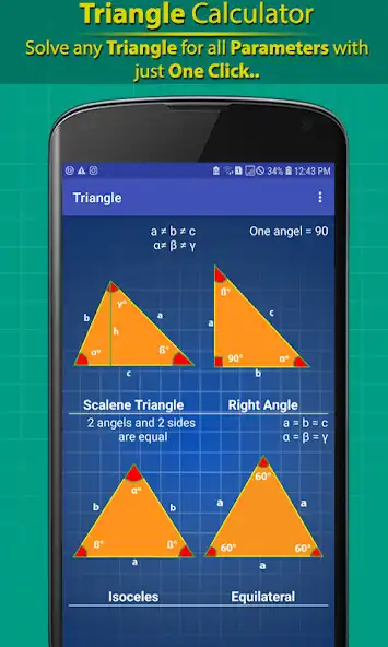 Play APK Triangle Calculator Pro -  Math Solver  and enjoy Triangle Calculator Pro -  Math Solver with UptoPlay in_so.triangle.calculator