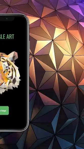 Play Triangle generator art as an online game Triangle generator art with UptoPlay