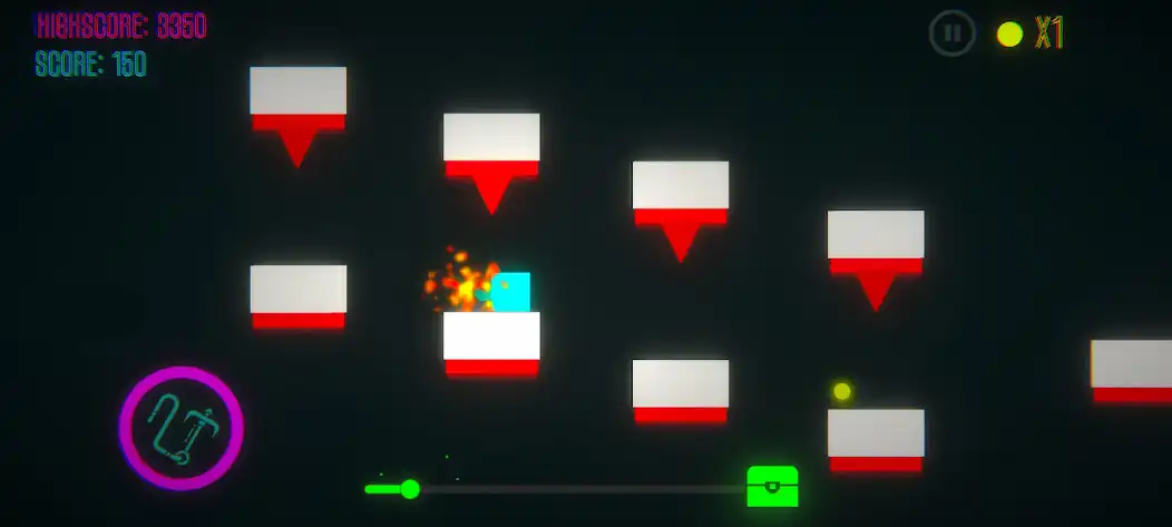 Play Triangle Rush: Neon  and enjoy Triangle Rush: Neon with UptoPlay
