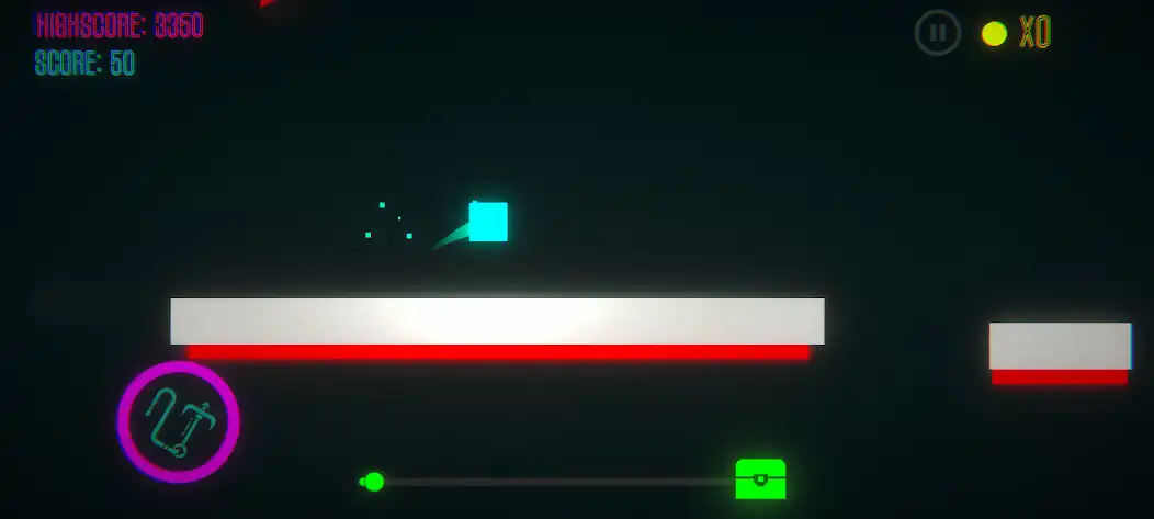 Play Triangle Rush: Neon as an online game Triangle Rush: Neon with UptoPlay