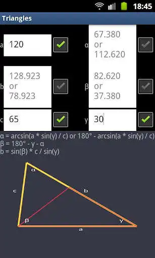 Play Triangles as an online game Triangles with UptoPlay