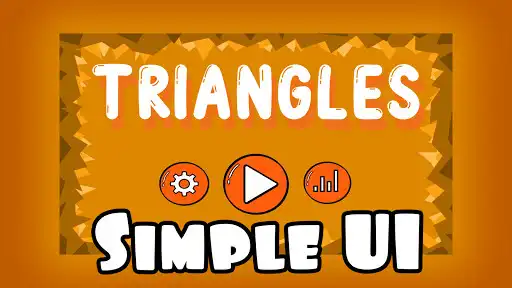 Play Triangles - Shooting game as an online game Triangles - Shooting game with UptoPlay