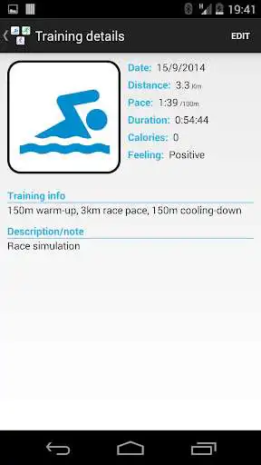 Play Triathlon Training Log