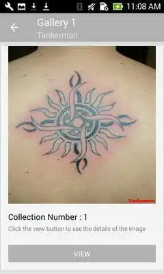 Play Tribal Sun Tattoo