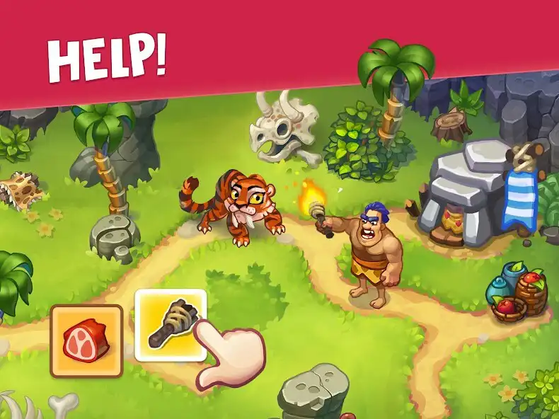 Play Tribe Dash - Time management  and enjoy Tribe Dash - Time management with UptoPlay