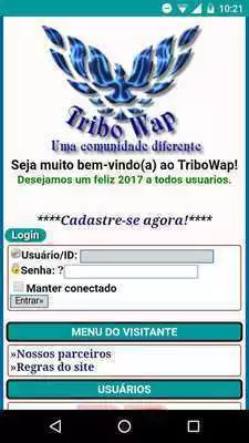 Play TriboWap: Bate-papo e amizades